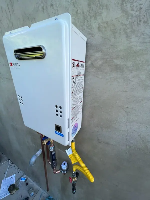Tankless water heater installation for Greenville homes